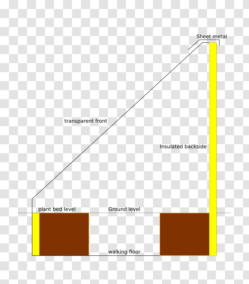 Brand Line Angle Diagram - Yellow Transparent PNG