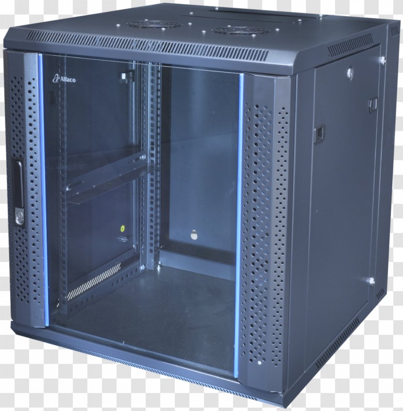Computer Cases & Housings Servers 19-inch Rack Unit Electrical Enclosure - Patch Panels - Server Transparent PNG
