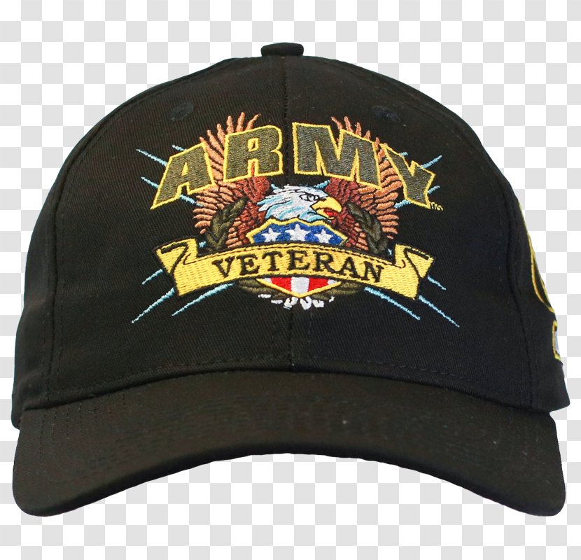 United States Armed Forces Baseball Cap Veteran Army - Embroidery Transparent PNG