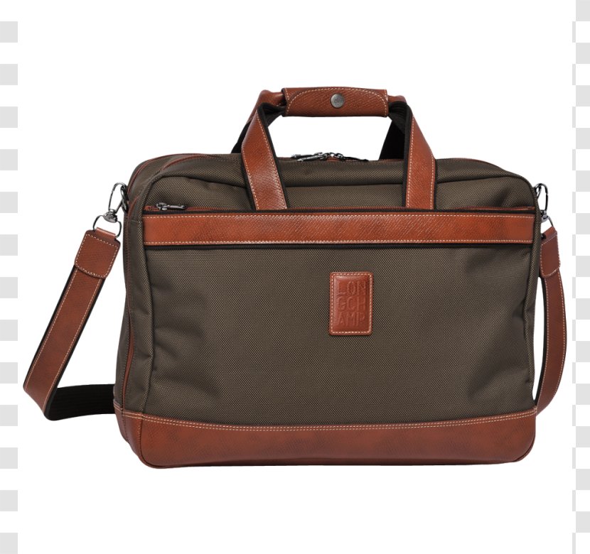 Longchamp Handbag Briefcase Pocket - Brown - Bag Transparent PNG
