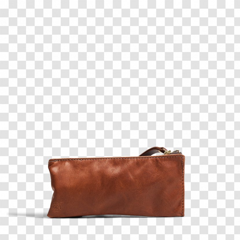 Handbag Coin Purse Leather Brown - Zipper Bag Transparent PNG