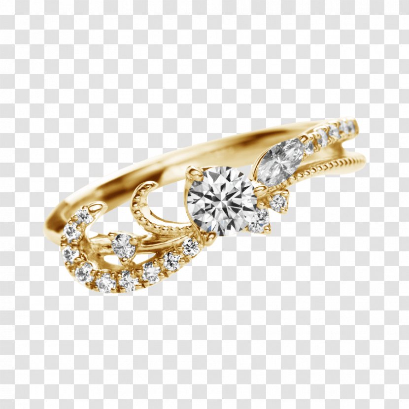Wedding Ring Diamond Engagement Niwaka Co., Ltd. - Bangle Transparent PNG