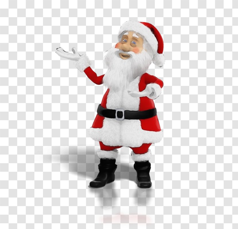 Santa Claus - Figurine - Christmas Fictional Character Transparent PNG
