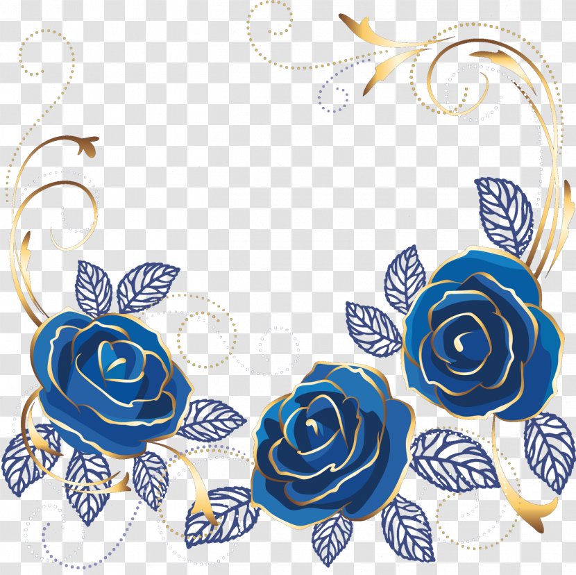 Blue Rose Flower Beach Clip Art - Flowering Plant Transparent PNG