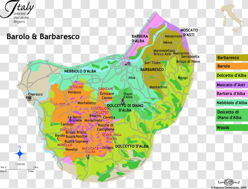 Barolo DOCG Italian Wine Dolcetto Brunello Di Montalcino - Nebbiolo Transparent PNG