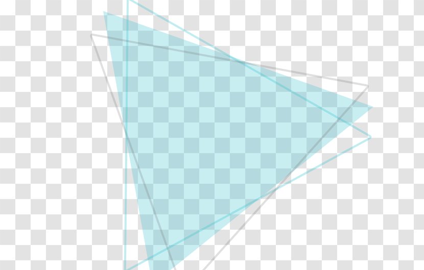 Triangle Pattern - Aqua Transparent PNG
