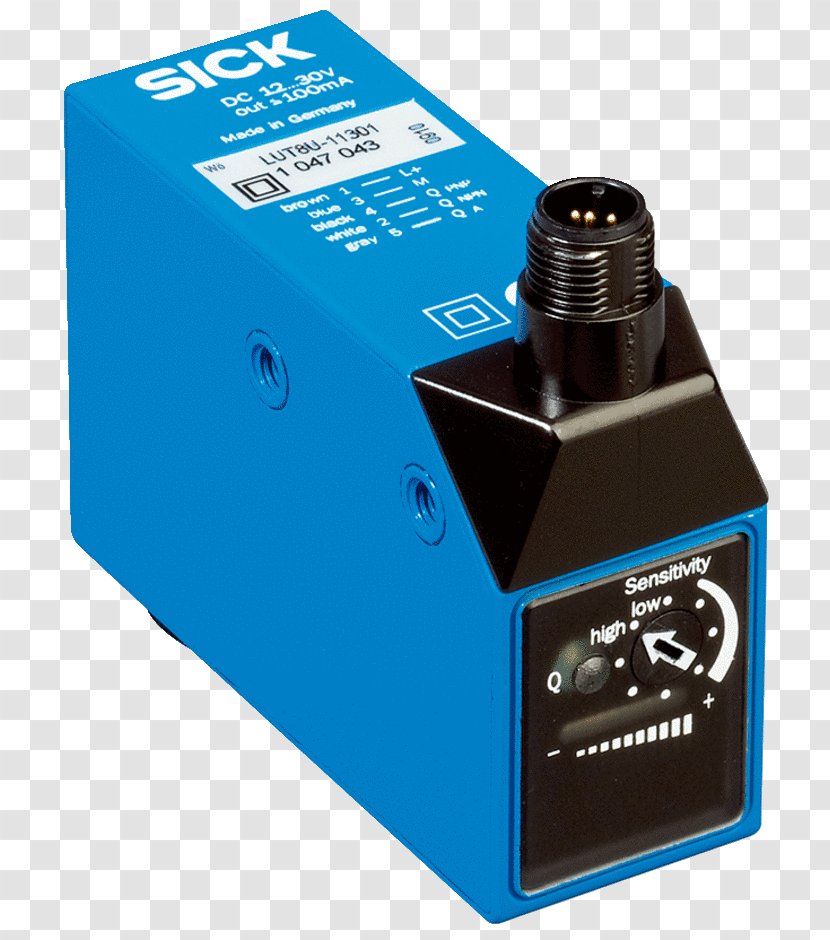 Sensor Sick AG Photodetector Electronics Lumineszenztaster - Technology - Luminescence Transparent PNG