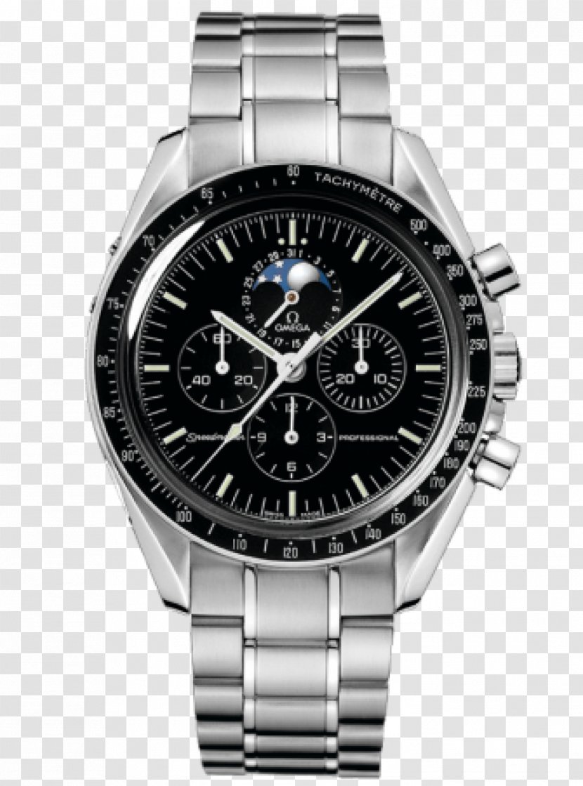 OMEGA Speedmaster Moonwatch Professional Chronograph Omega SA Automatic Watch - Seamaster Planet Ocean Transparent PNG