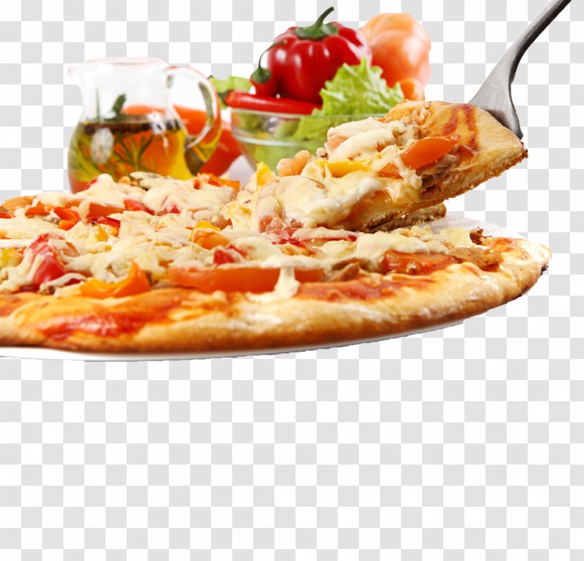 Pizza Margherita Italian Cuisine Desktop Wallpaper - Menu Transparent PNG
