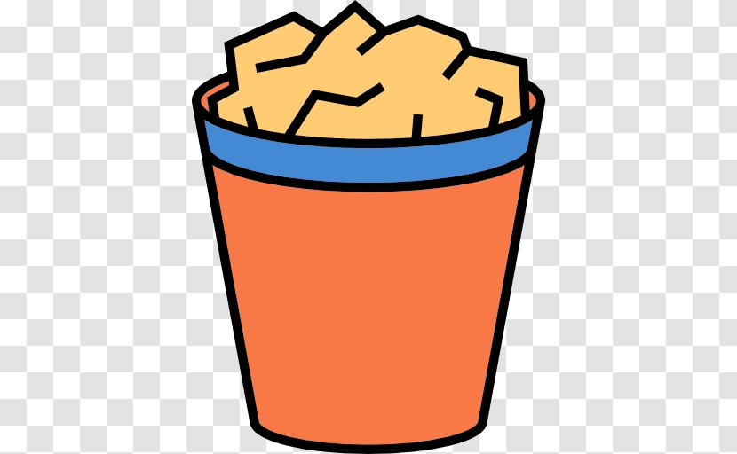 Paper Waste Container Icon - Drinkware - Popcorn Transparent PNG