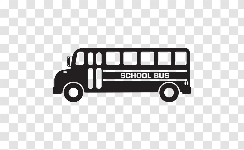 School Bus Silhouette Transport - Automotive Design Transparent PNG
