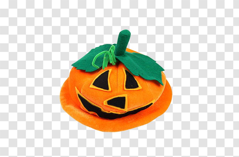 Halloween Pumpkin Hat Jack-o-lantern Mask - Jackolantern Transparent PNG