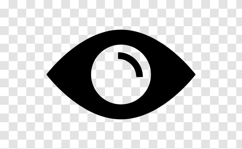 Human Eye - Black And White - Information Transparent PNG