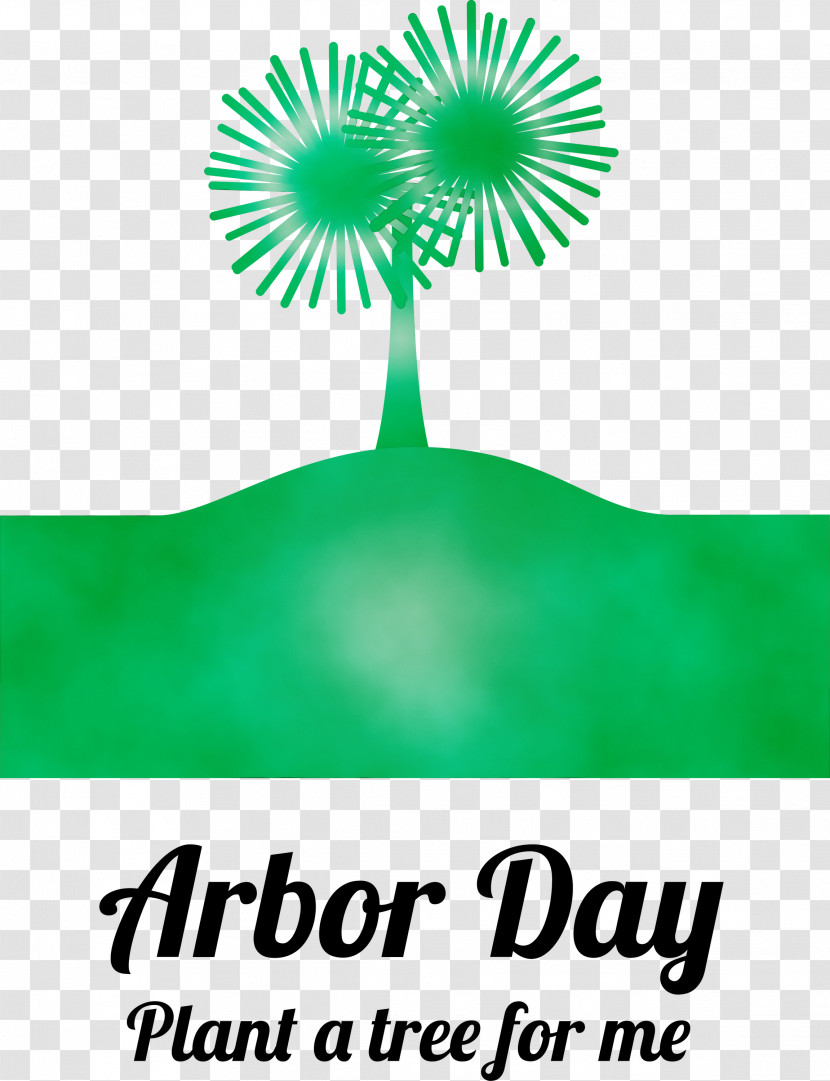 Green Logo Tree Plant Transparent PNG