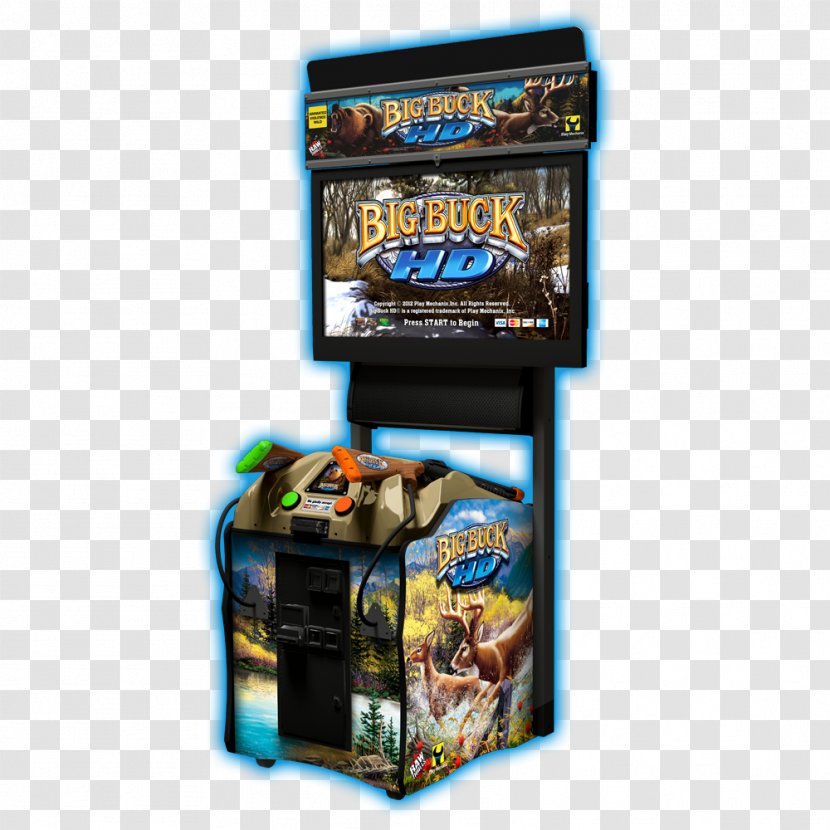 Big Buck Hunter The Arcade Game Video Raw Thrills - Amusement - Games & Entertainment Scene Creator Transparent PNG