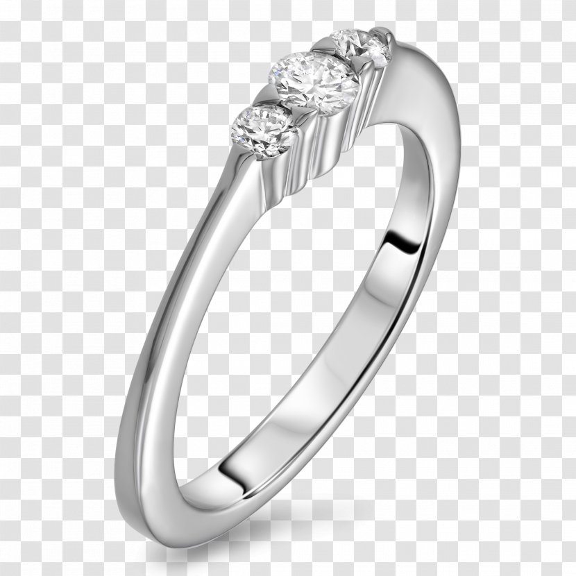 Diamond Trilogy Ring Jewellery Wedding Transparent PNG