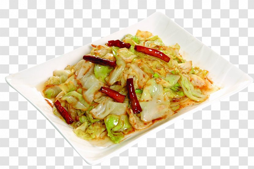 Thai Cuisine Vegetarian American Chinese Vegetable - Hot And Sour Cabbage Transparent PNG