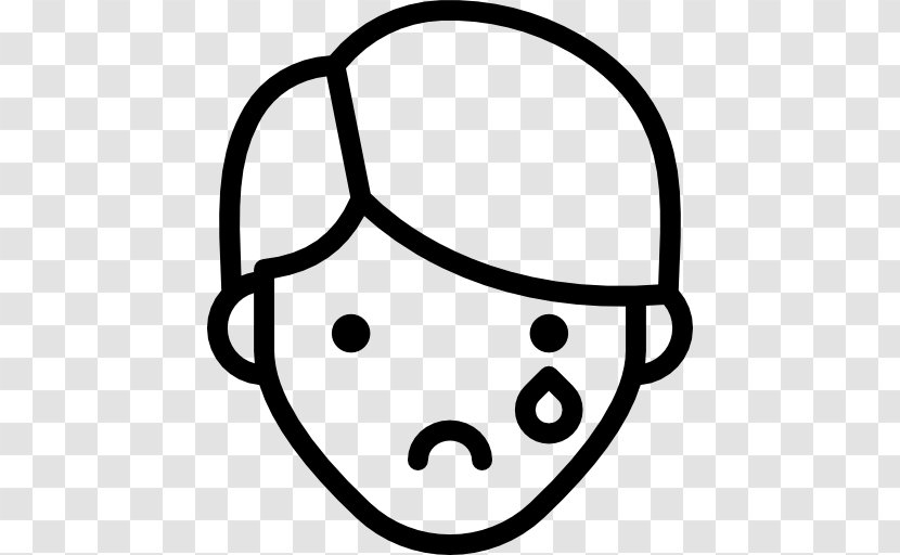 Disappointed - Child - Line Art Transparent PNG