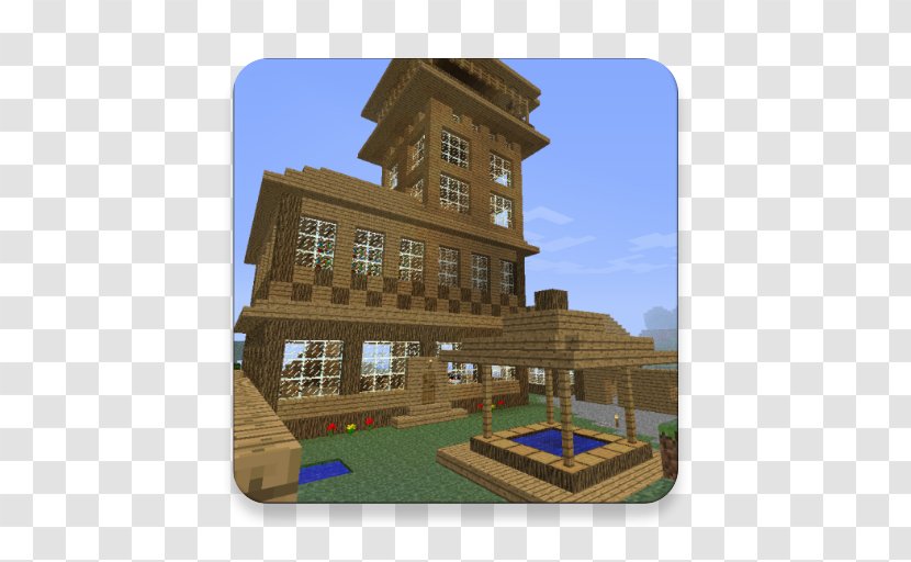Minecraft: Pocket Edition House Village Town Ideas Minecraft Building - Home - Autumn Transparent PNG