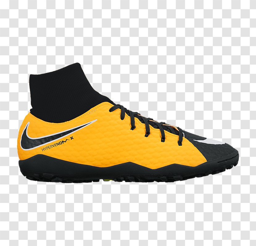 Nike Hypervenom Phelon III DF Mens FG Football Boots Mercurial Vapor Men HypervenomX 3 IC Fire - Orange - Soccer Shoes Transparent PNG