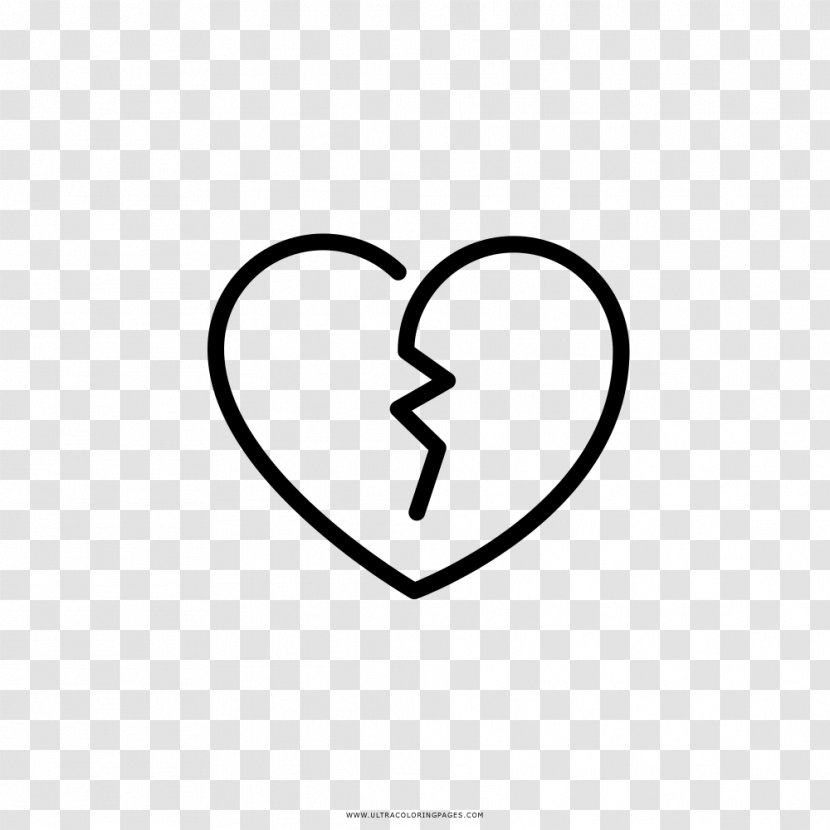 Broken Heart Drawing Photography - Silhouette Transparent PNG
