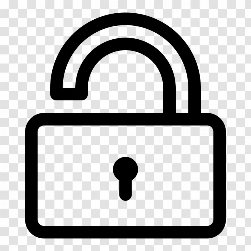 Padlock - Hardware Accessory - Symbol Transparent PNG