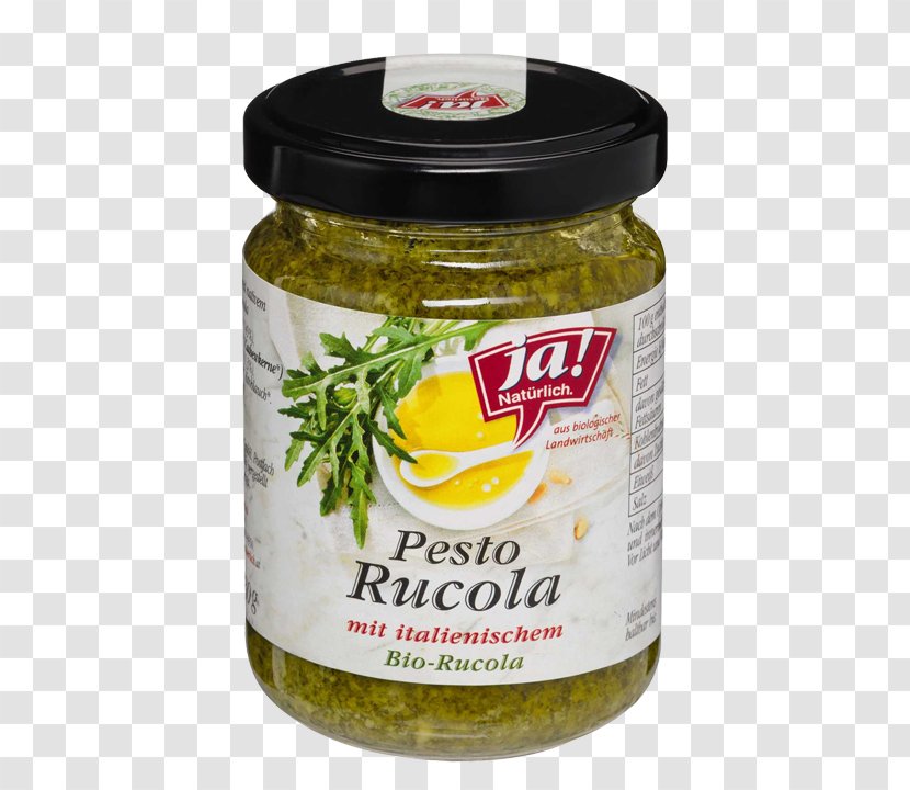 Pesto Organic Food Ja! Natürlich Billa - Condiment - Rucola Transparent PNG