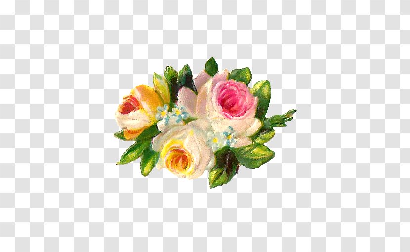 Flower Bouquet Cut Flowers Floral Design Garden Roses - Pink - Blush Transparent PNG