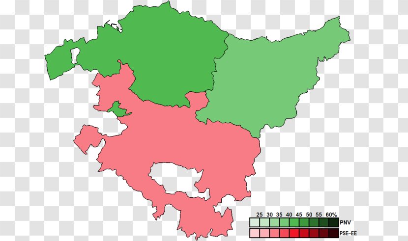 Basque Country Map Basques Regional Election, 2009 - Vector - Iraqi Governorate Elections Transparent PNG