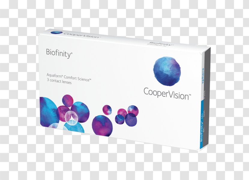 Contact Lenses CooperVision Biofinity Toric Lens - Coopervision Transparent PNG