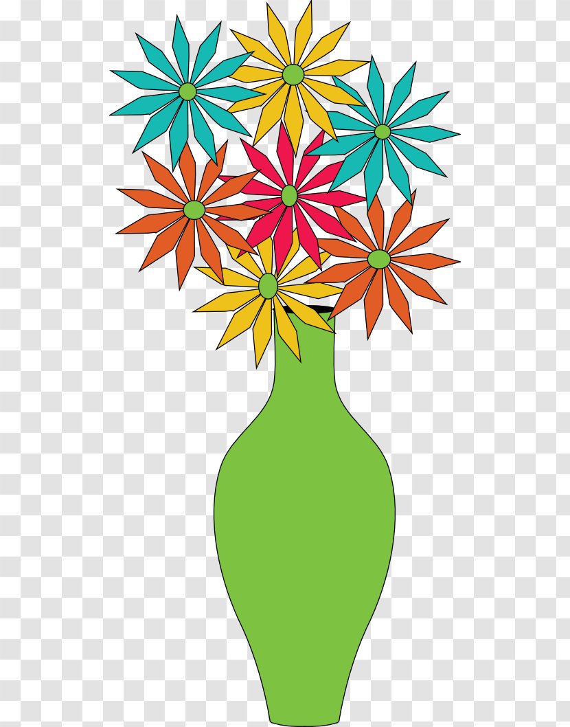 Vase Flower Clip Art - Tree - Flowers In A Clipart Transparent PNG