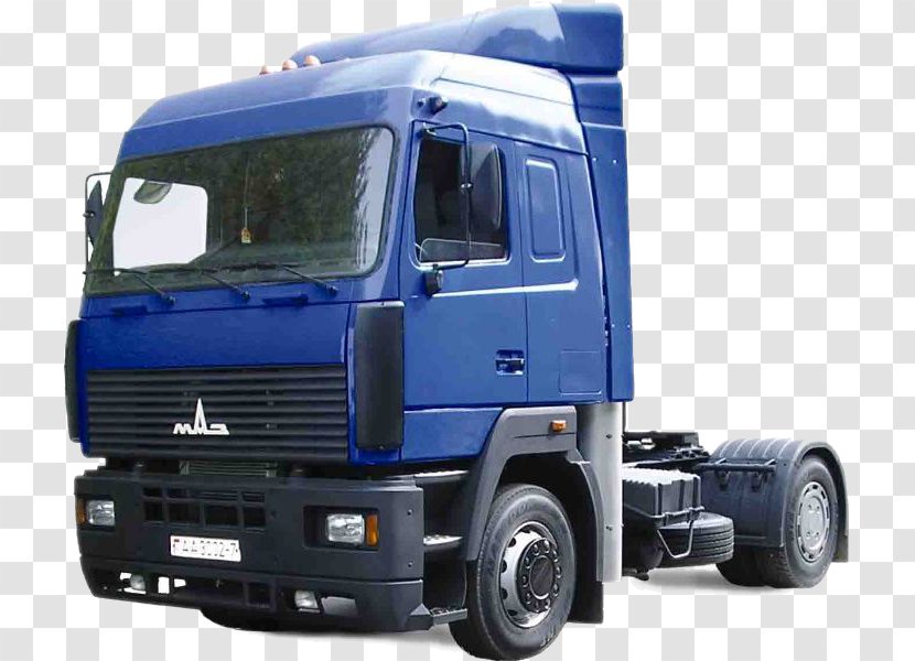 Minsk Automobile Plant Car Kamaz MAZ-5551 Dump Truck - Tractor Unit Transparent PNG