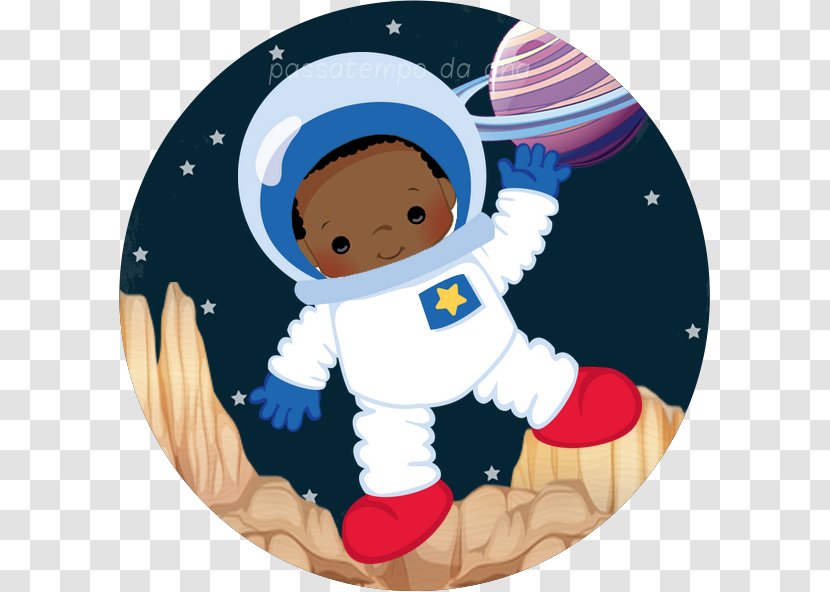 Astronaut Outer Space Party Clip Art - Fictional Character Transparent PNG