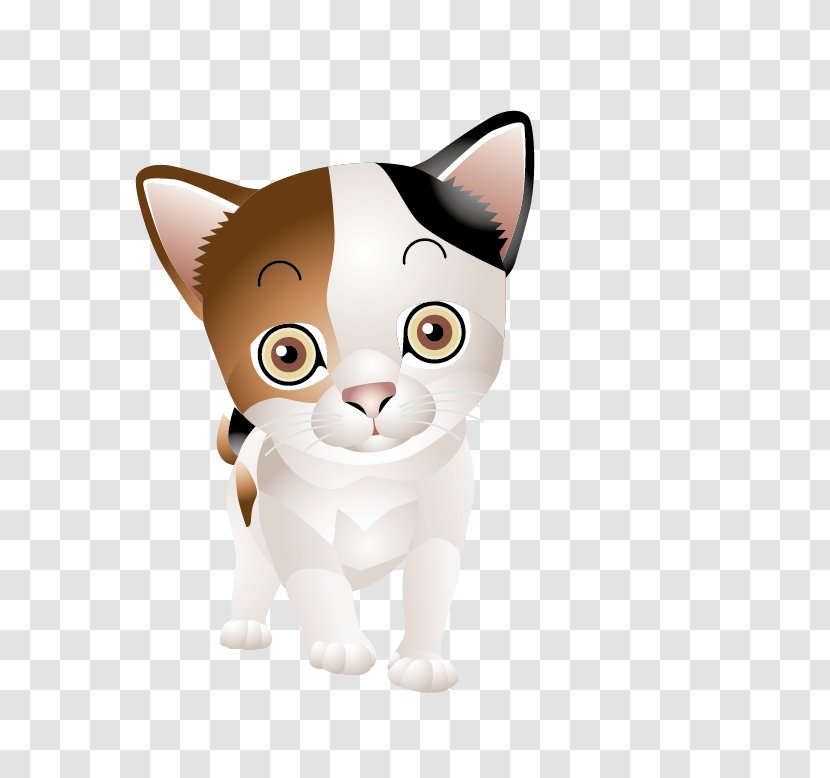 Cat Kitten Hello Kitty Cuteness - Carnivoran - Hand Painted Cute Transparent PNG