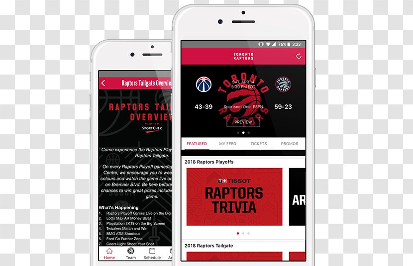 Toronto Raptors Raptor Defense App Store - Nba 2k18 Transparent PNG