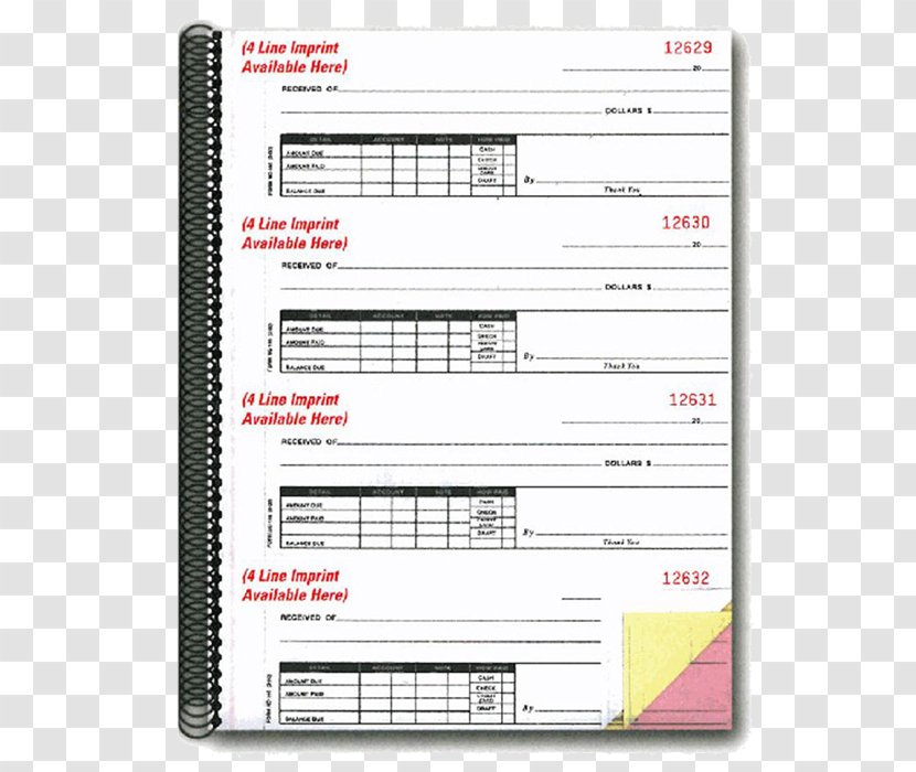 Cash Receipts Journal Money Form - Voucher Transparent PNG