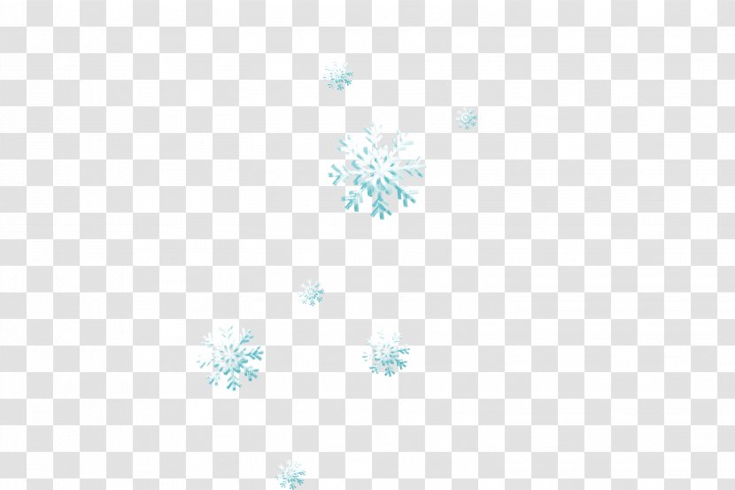 Blue Sky Turquoise Desktop Wallpaper Pattern - Winter Snow Transparent PNG
