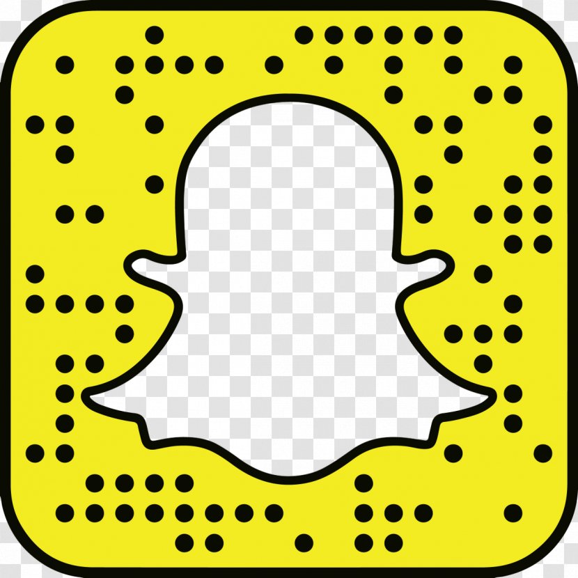 Qr Code - Snapchat - Yellow Social Media Transparent PNG