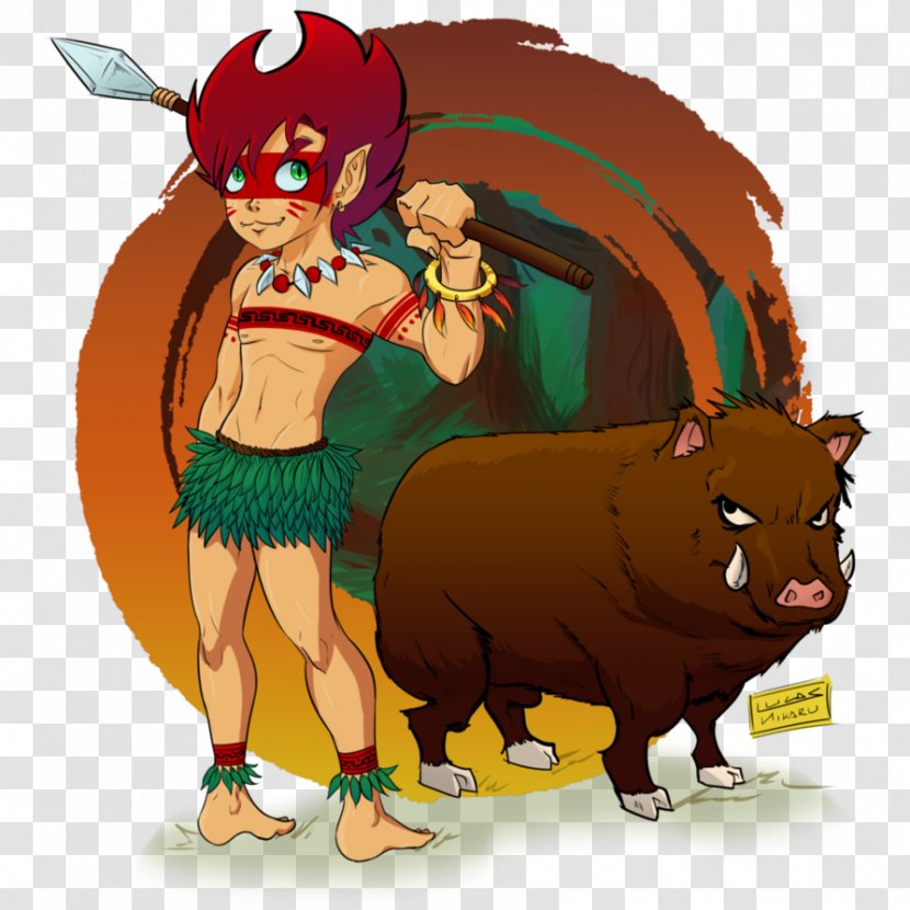 Saci Pig Curupira Brazilian Mythology Legend Transparent PNG