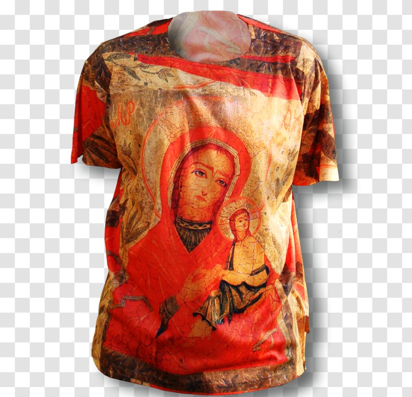 T-shirt Textile - Blouse - Virgin Mary Transparent PNG
