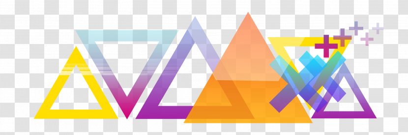 Graphic Design Triangle Logo - Purple - Marmalade Transparent PNG