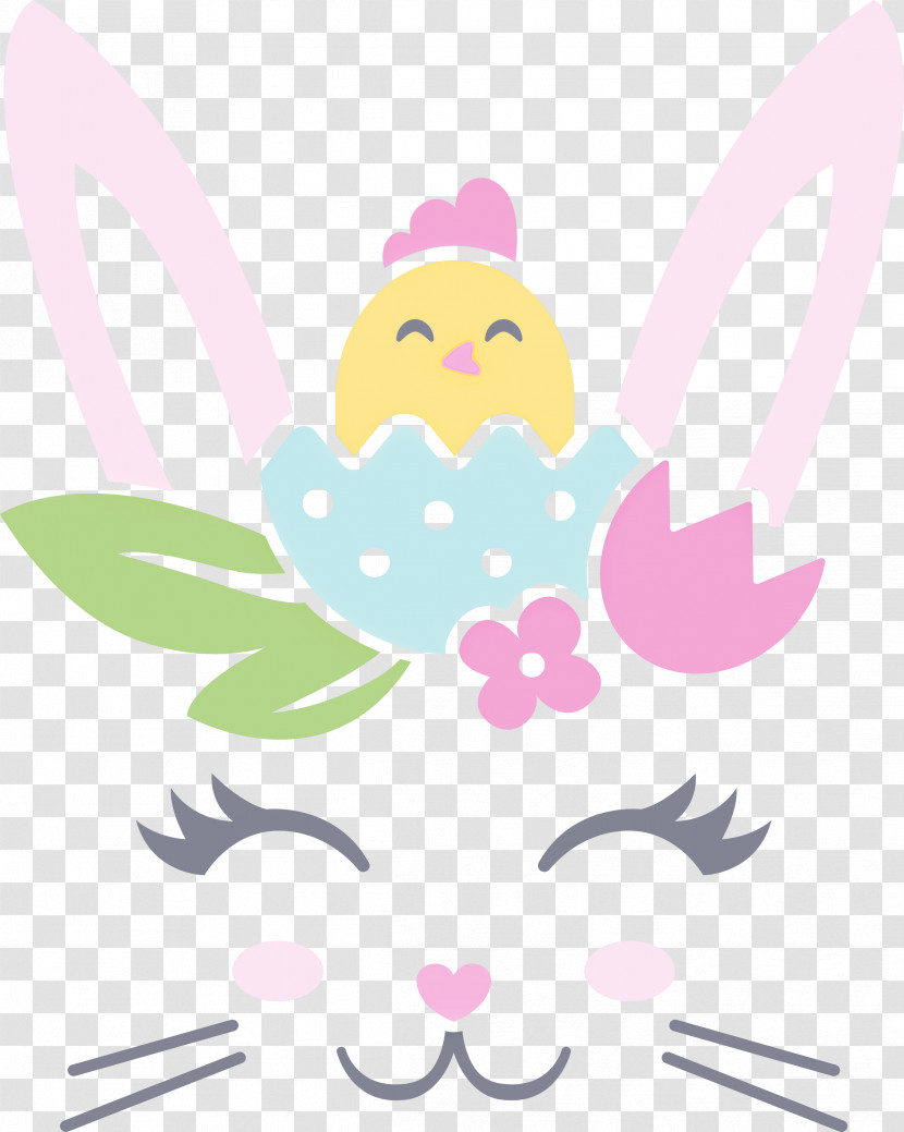 Easter Bunny Easter Day Cute Rabbit Transparent PNG