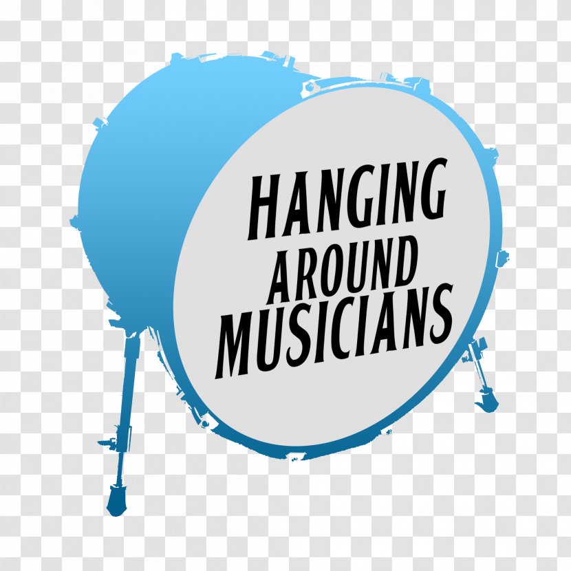 Logo Graphic Design Hanging Around Musicians Drummer - Guitarist - Launch Transparent PNG