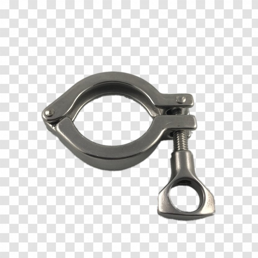 Pipe Clamp O-ring Stainless Steel Transparent PNG
