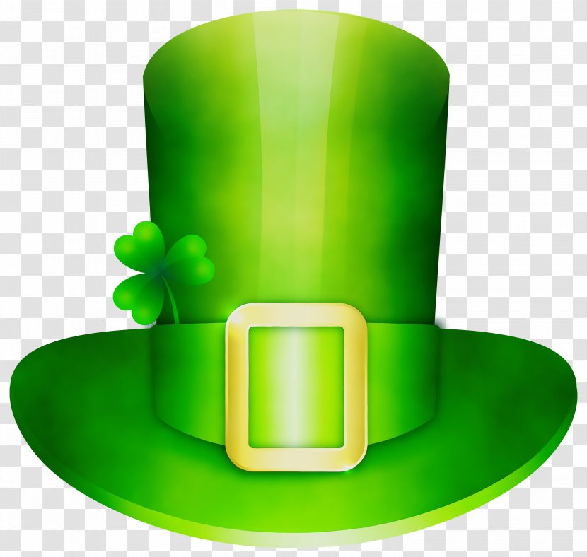 Green Costume Hat Headgear Accessory - Cylinder Symbol Transparent PNG