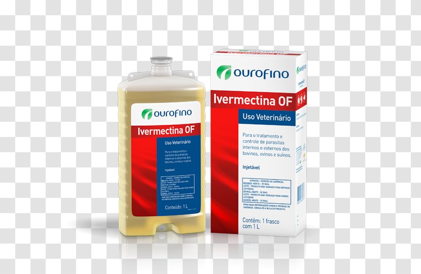 Ivermectina 1% 500ml Injetavel Ourofino Of 1L - Injection - Ouro Fino Brazil DoramectinVermes Transparent PNG
