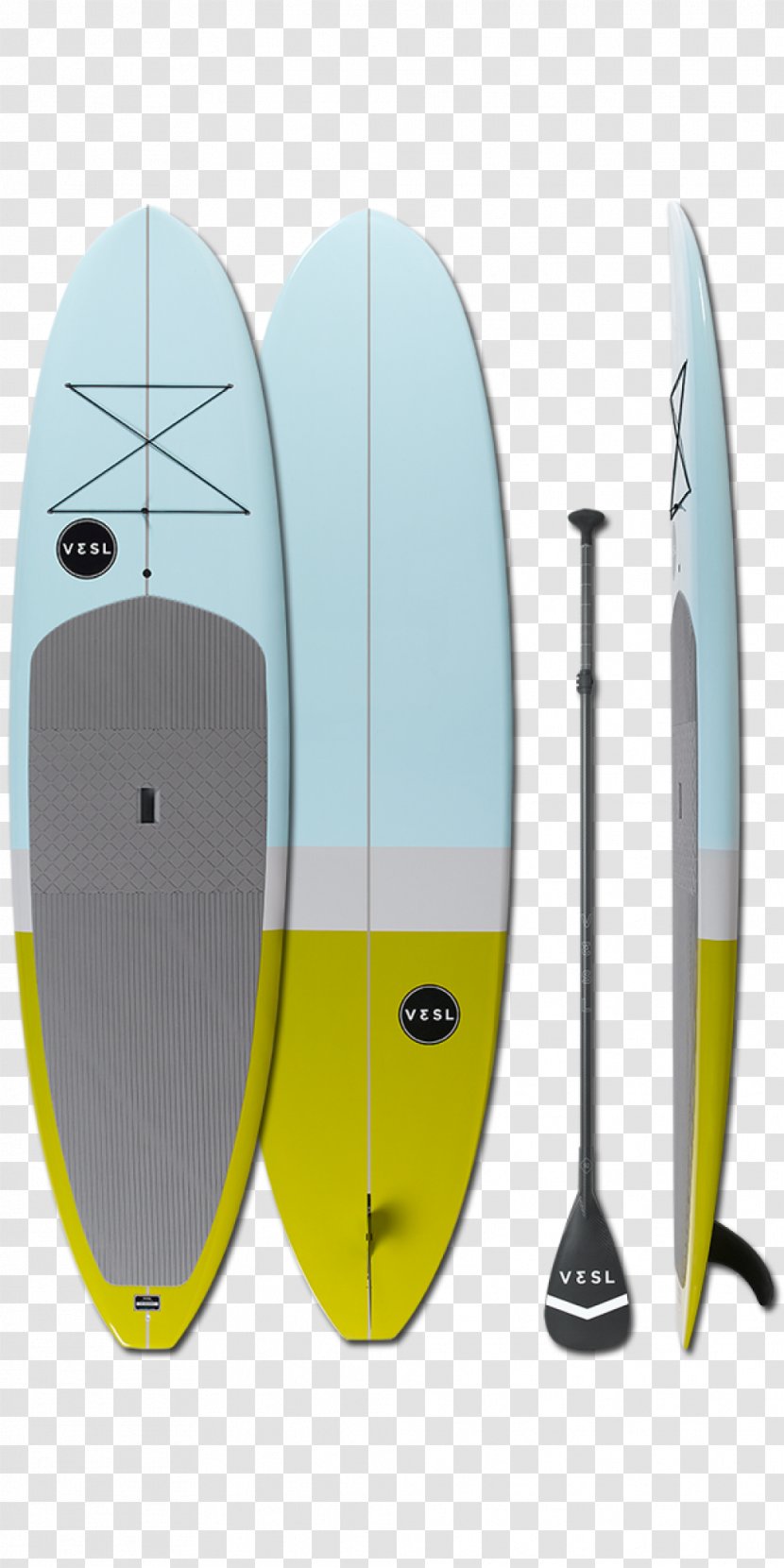 Surfboard Standup Paddleboarding Surfing - Wood Veneer - Paddle Transparent PNG