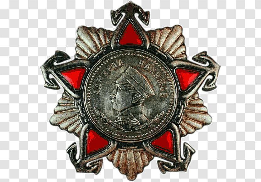 Soviet Union Great Patriotic War Medal Of Nakhimov Order - Academic Degree Transparent PNG