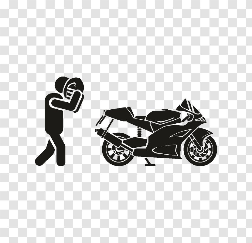 Car Motorcycle Sticker Scooter Decal - Frame Transparent PNG