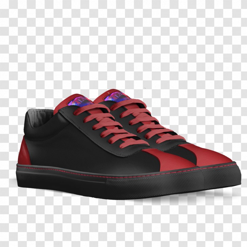 Skate Shoe Sneakers Made In Italy Basketball - Red - Galaxi Transparent PNG